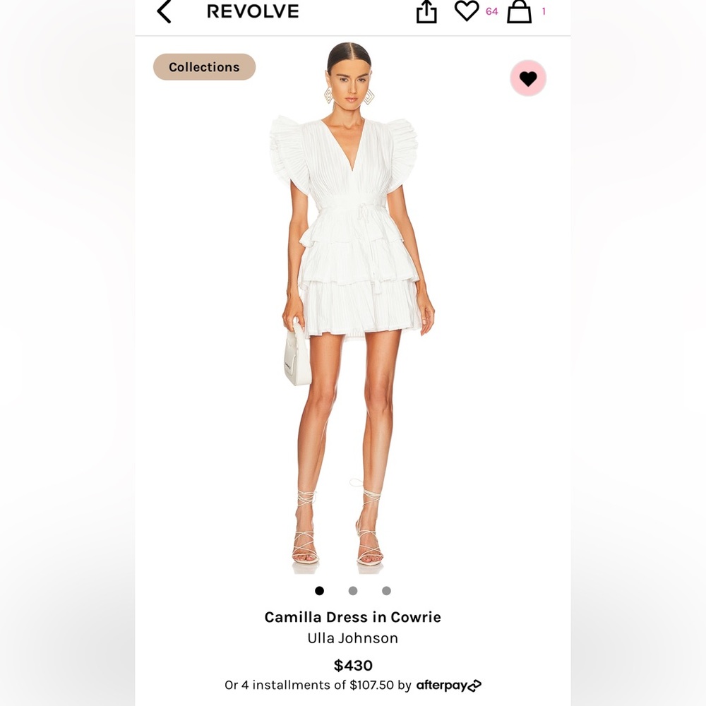 Camilla Dress in Cowrie Ulla Johnson